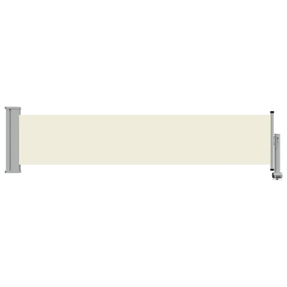 48353 vidaXL Patio Retractable Side Awning 60x300 cm Cream