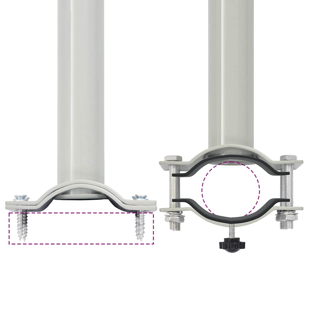 vidaXL Patio Retractable Side Awning 60x300 cm Cream