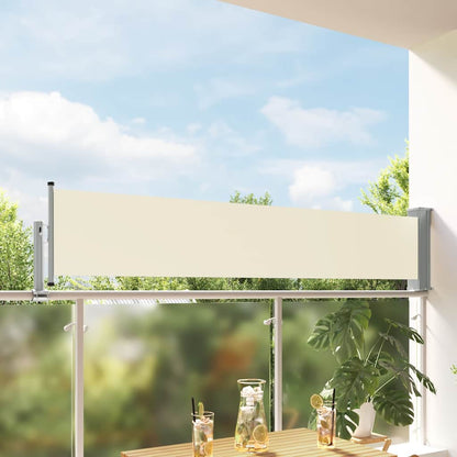 48353 vidaXL Patio Retractable Side Awning 60x300 cm Cream