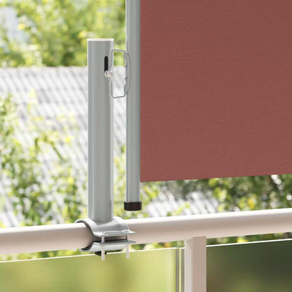 vidaXL Patio Retractable Side Awning 60x300 cm Brown