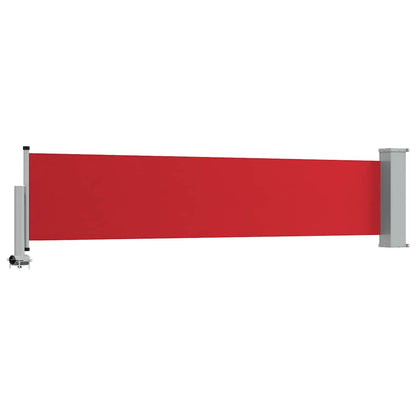 48357 vidaXL Patio Retractable Side Awning 60x300 cm Red
