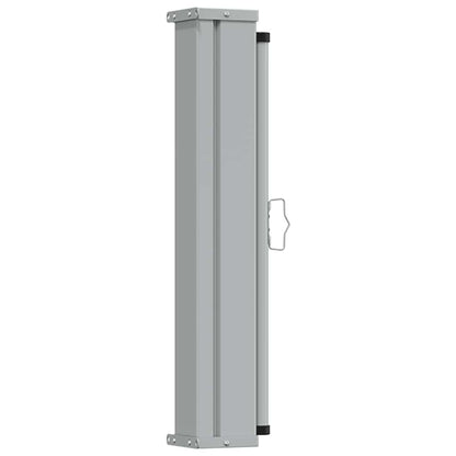 vidaXL Patio Retractable Side Awning 80x300 cm Black