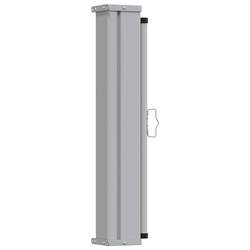 vidaXL Patio Retractable Side Awning 80x300 cm Black