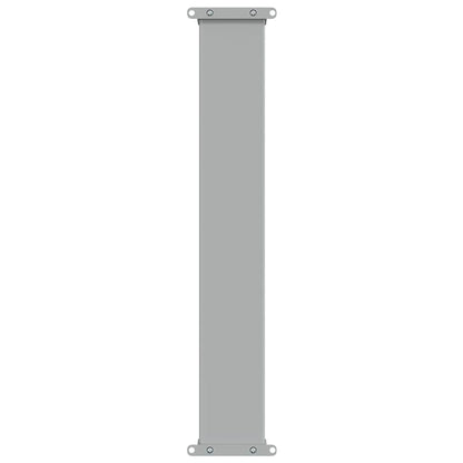 vidaXL Patio Retractable Side Awning 80x300 cm Black