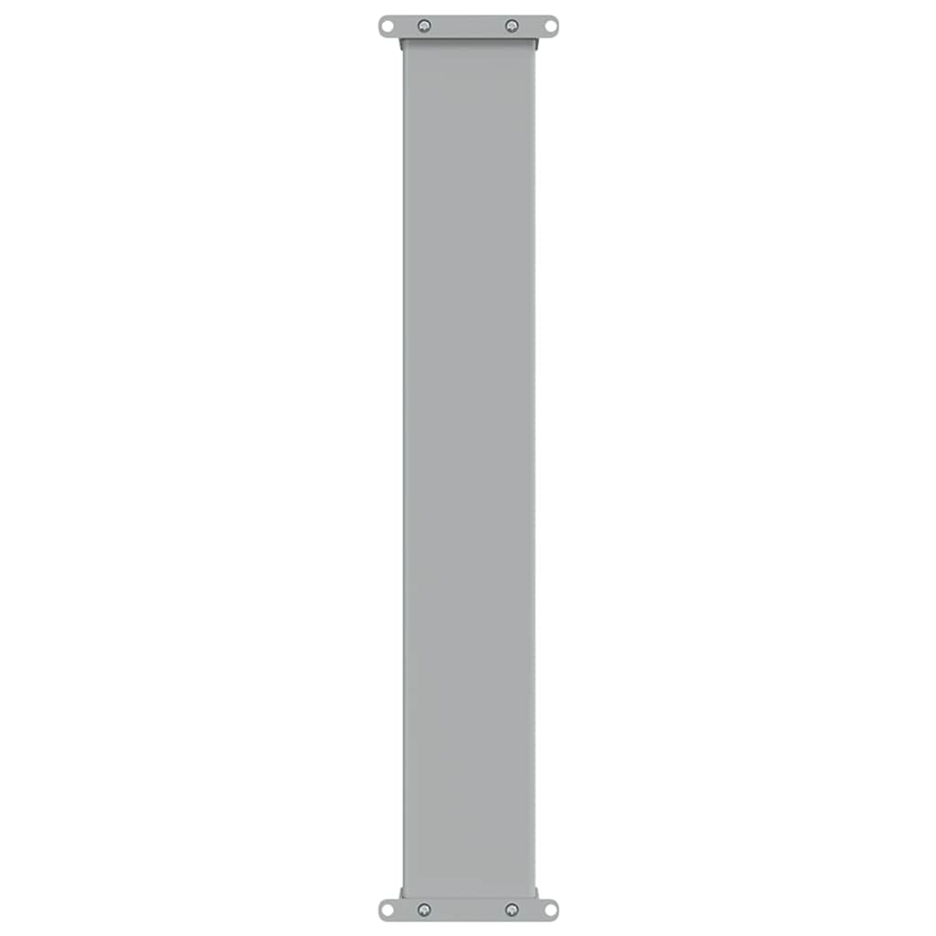 vidaXL Patio Retractable Side Awning 80x300 cm Black