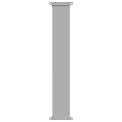 vidaXL Patio Retractable Side Awning 80x300 cm Black
