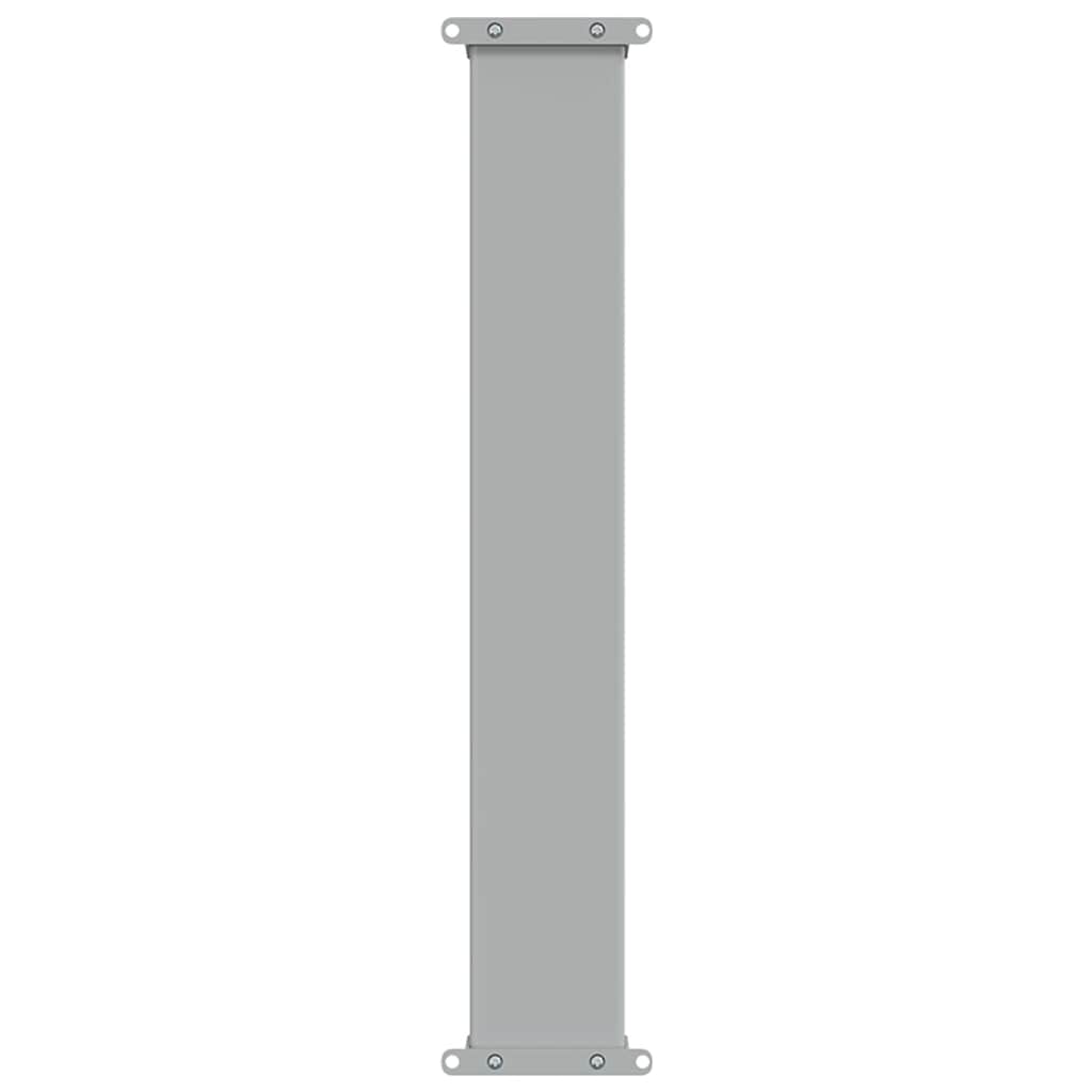 vidaXL Patio Retractable Side Awning 80x300 cm Grey