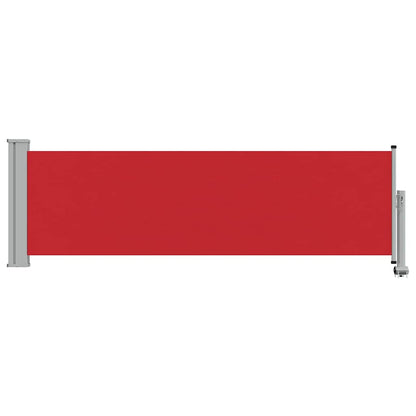 48363 vidaXL Patio Retractable Side Awning 80x300 cm Red