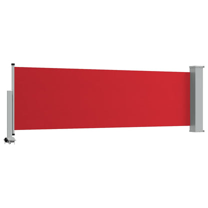 48363 vidaXL Patio Retractable Side Awning 80x300 cm Red