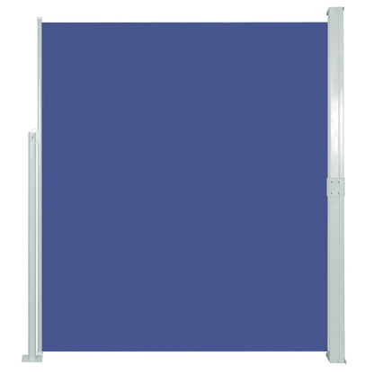vidaXL Side Awning | Blue, Grey | Polyester, Powder-Coated Steel | 170x300 cm