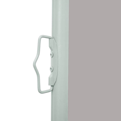vidaXL Side Awning | Grey | Polyester, Powder-Coated Steel | 170 x 300 cm