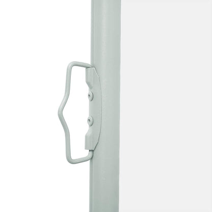 vidaXL Patio Retractable Side Awning 100x300 cm Cream