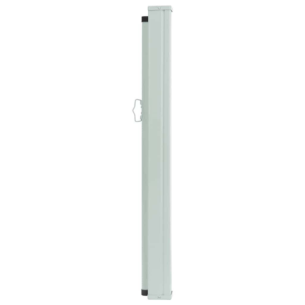 vidaXL Patio Retractable Side Awning 100x314 cm Red