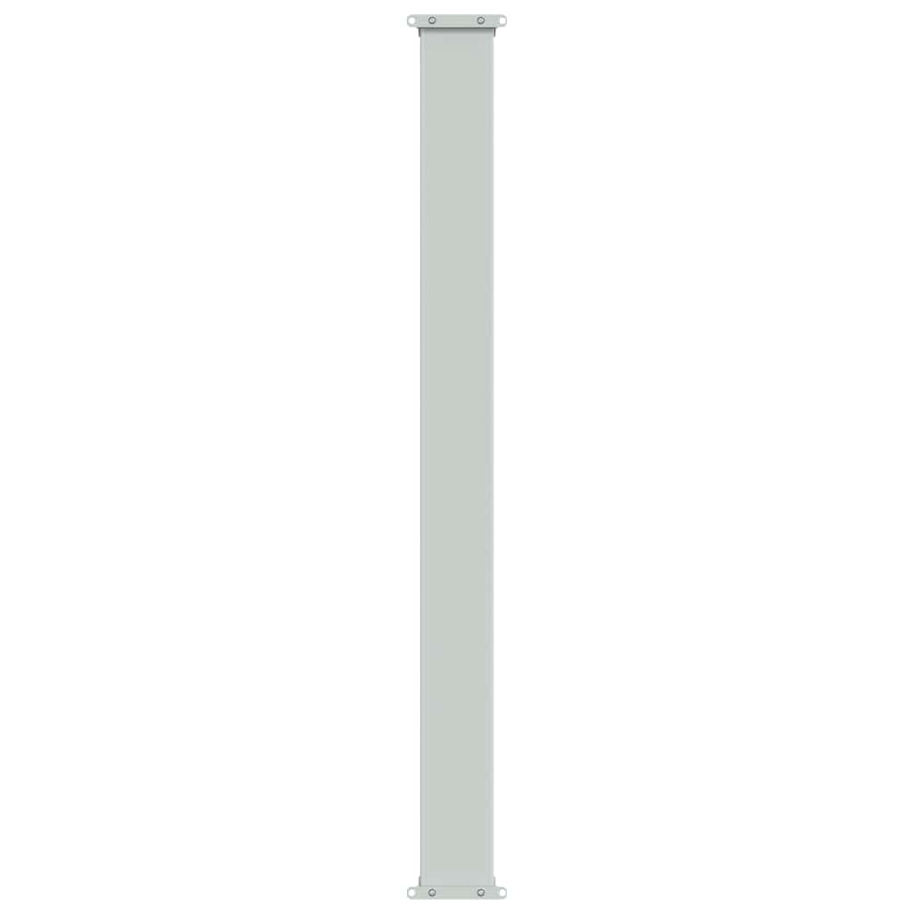 vidaXL Patio Retractable Side Awning 100x514 cm Black