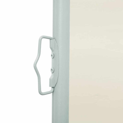 vidaXL Patio Retractable Side Awning 100x514 cm Cream