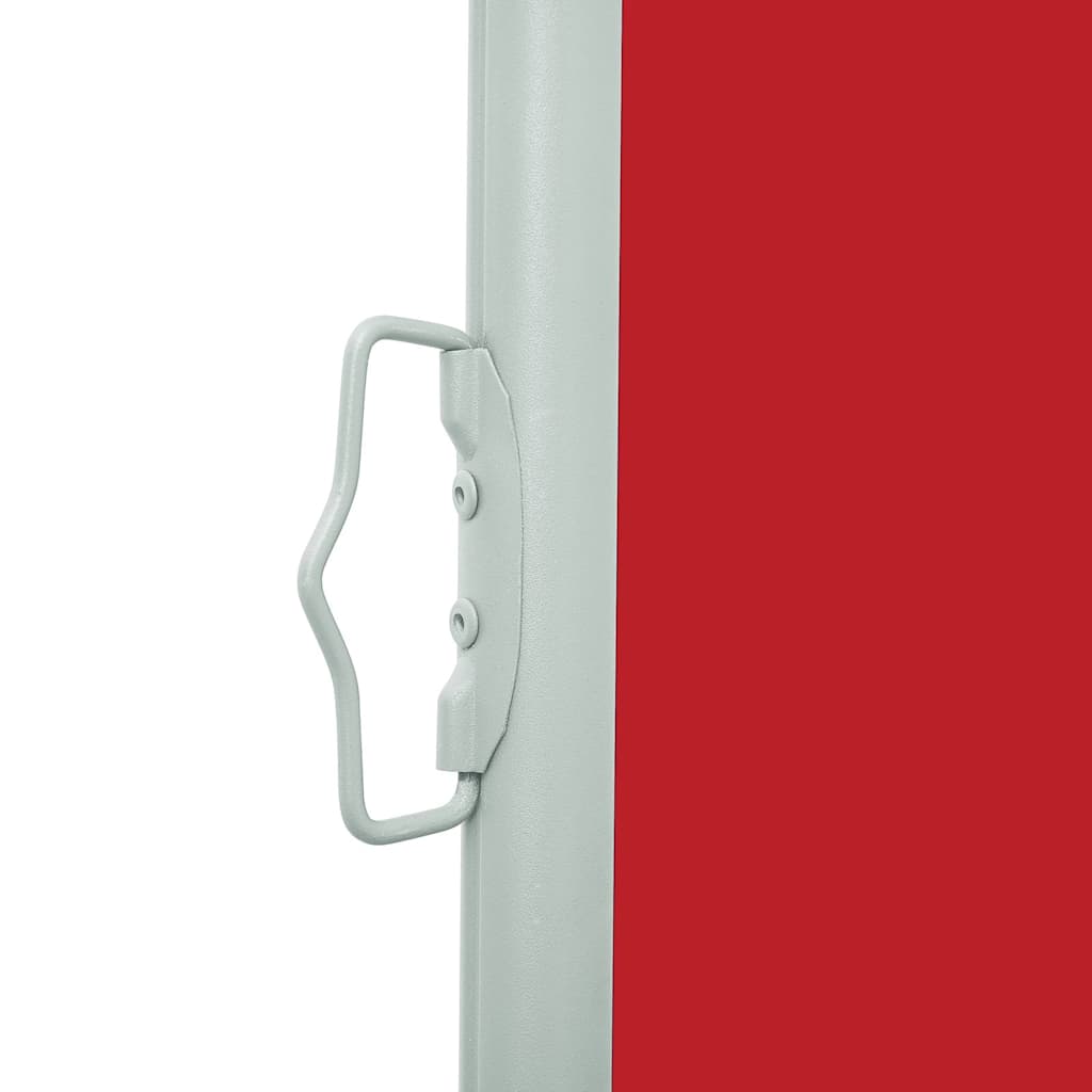 vidaXL Patio Retractable Side Awning 100x514 cm Red