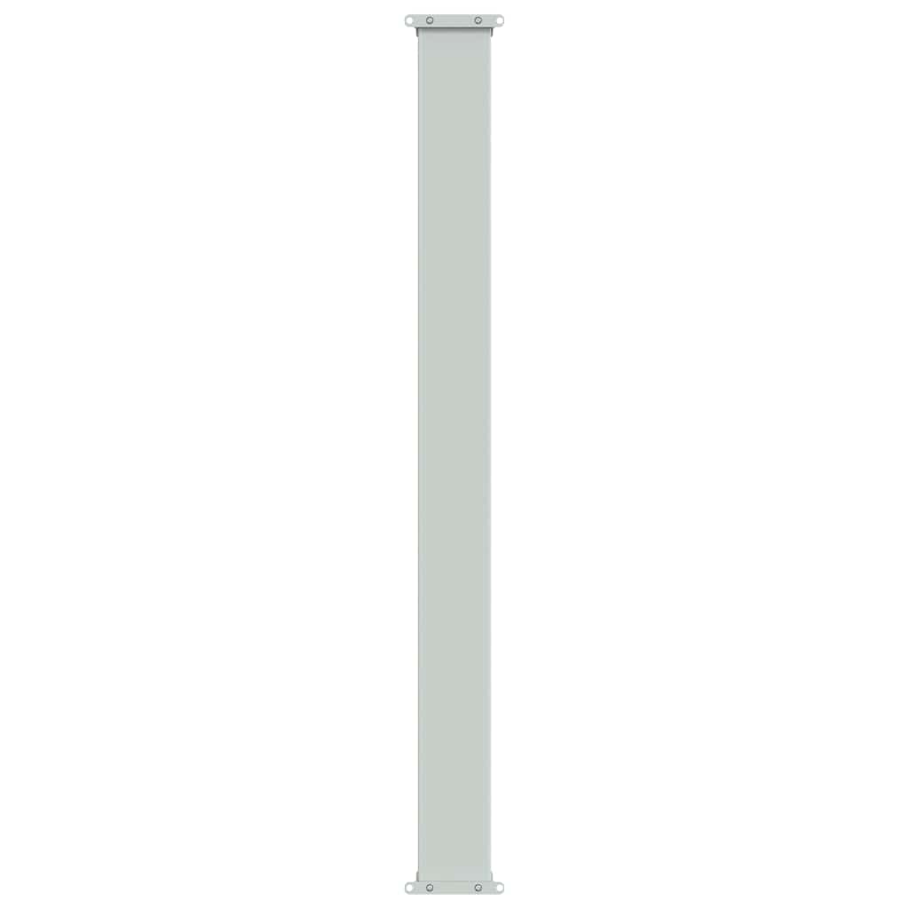 vidaXL Patio Retractable Side Awning 100x500 cm Grey