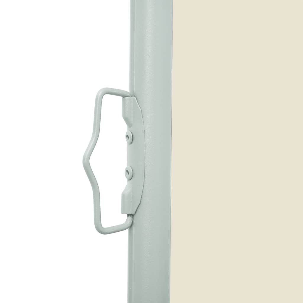 vidaXL Patio Retractable Side Awning 117x514 cm Cream