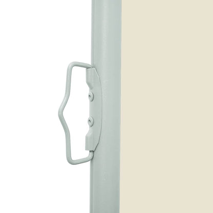 vidaXL Patio Retractable Side Awning 117x514 cm Cream