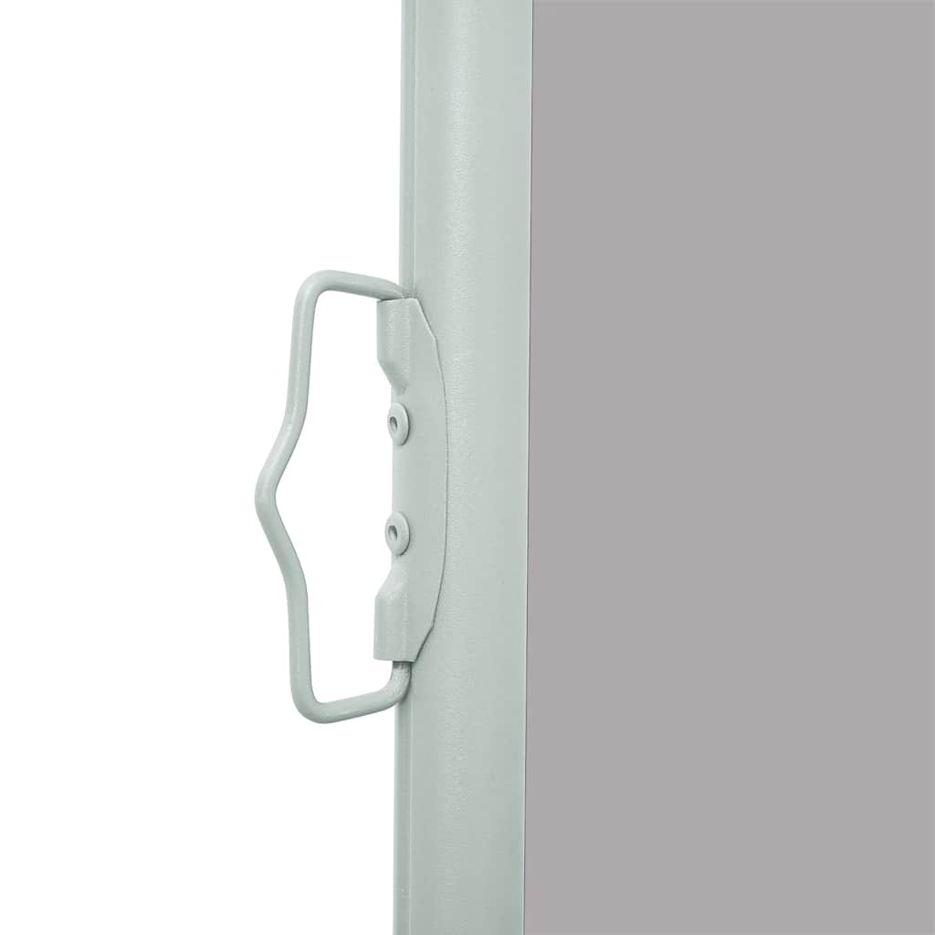 vidaXL Patio Retractable Side Awning 117x514 cm Grey