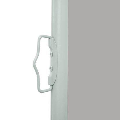 vidaXL Patio Retractable Side Awning 140x514 cm Grey