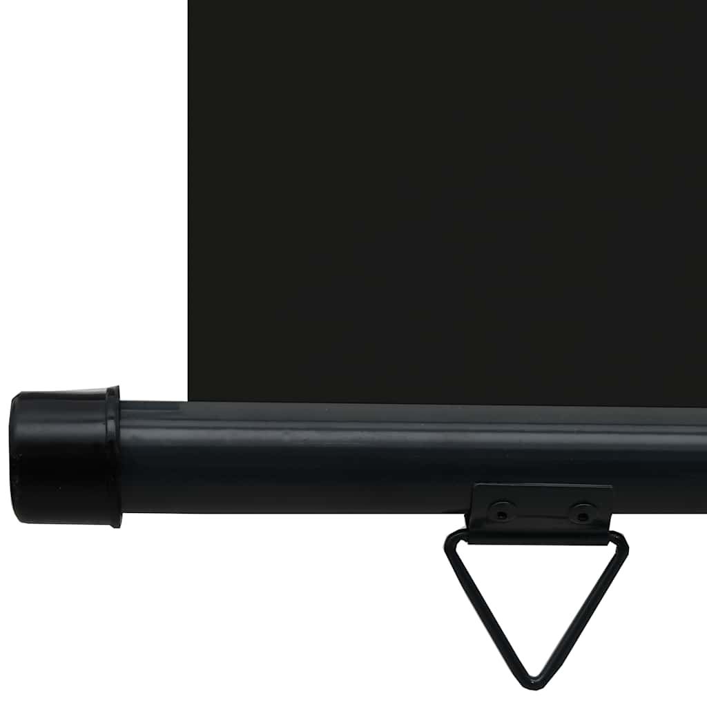 vidaXL Balcony Side Awning 65x250 cm Black