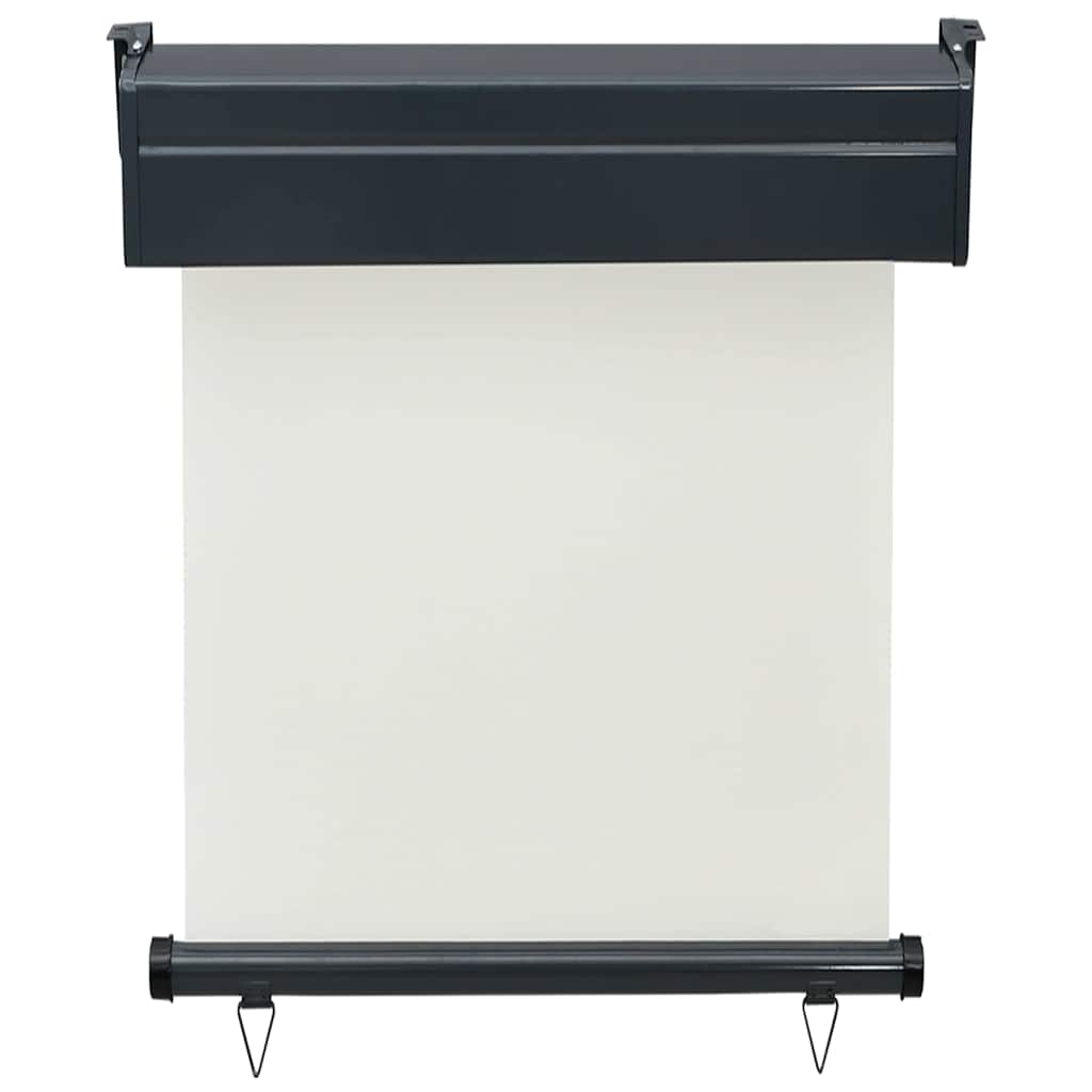 vidaXL Balcony Side Awning 65x250 cm Cream