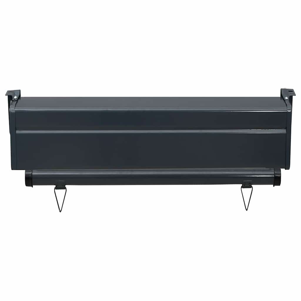 vidaXL Balcony Vertical Awning | Cream | Polyester, Aluminium, Steel | 65x250 cm