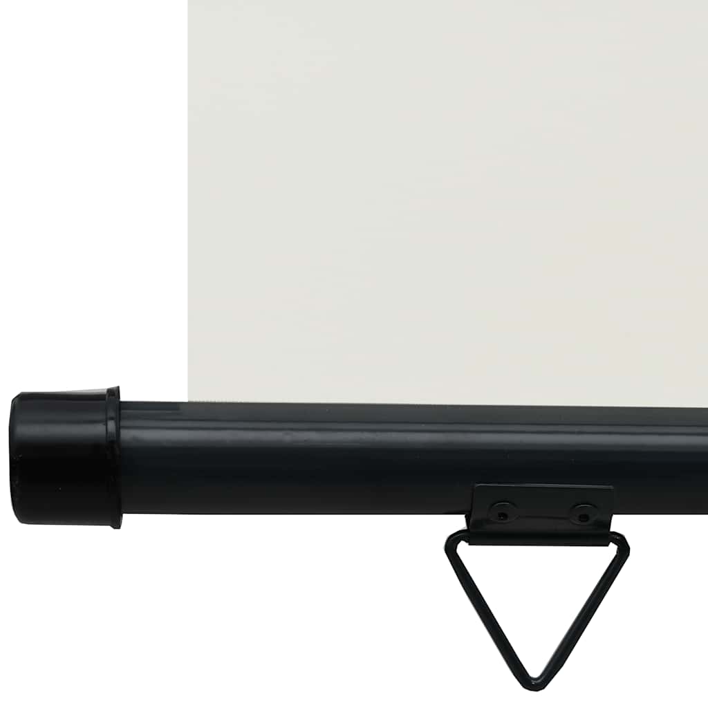 vidaXL Balcony Vertical Awning | Cream | Polyester, Aluminium, Steel | 65x250 cm