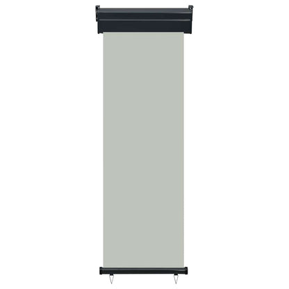 vidaXL Balcony Side Awning 65x250 cm Grey