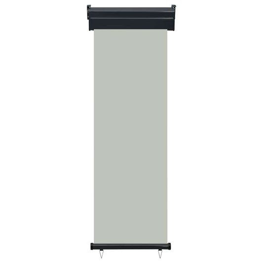 vidaXL Balcony Side Awning 65x250 cm Grey