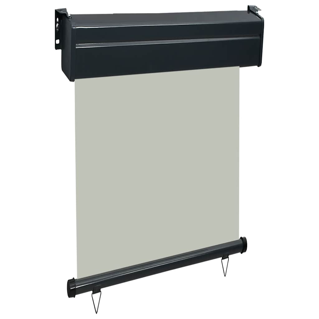 vidaXL Balcony Side Awning 65x250 cm Grey