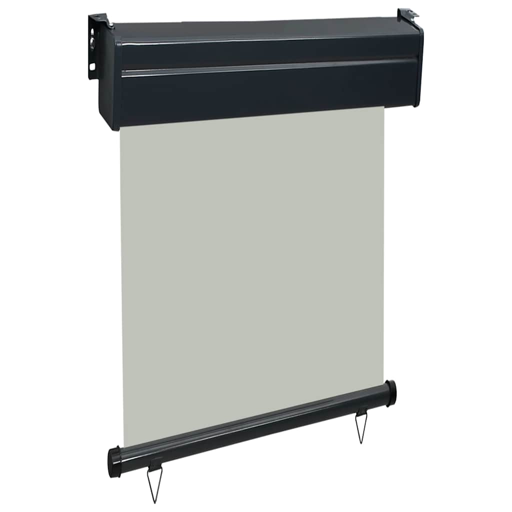 vidaXL Balcony Side Awning 65x250 cm Grey
