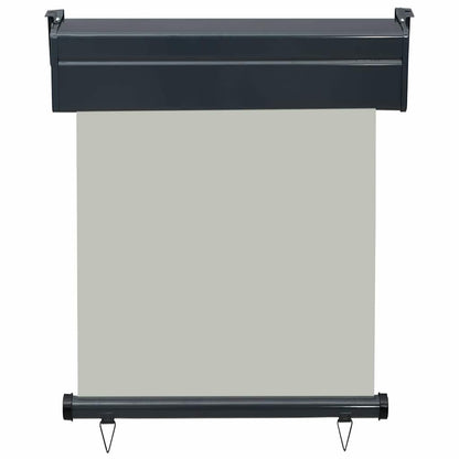 vidaXL Balcony Side Awning 65x250 cm Grey