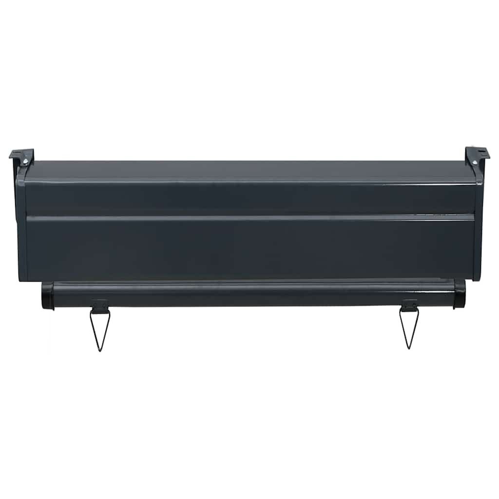 vidaXL Balcony Side Awning 65x250 cm Grey
