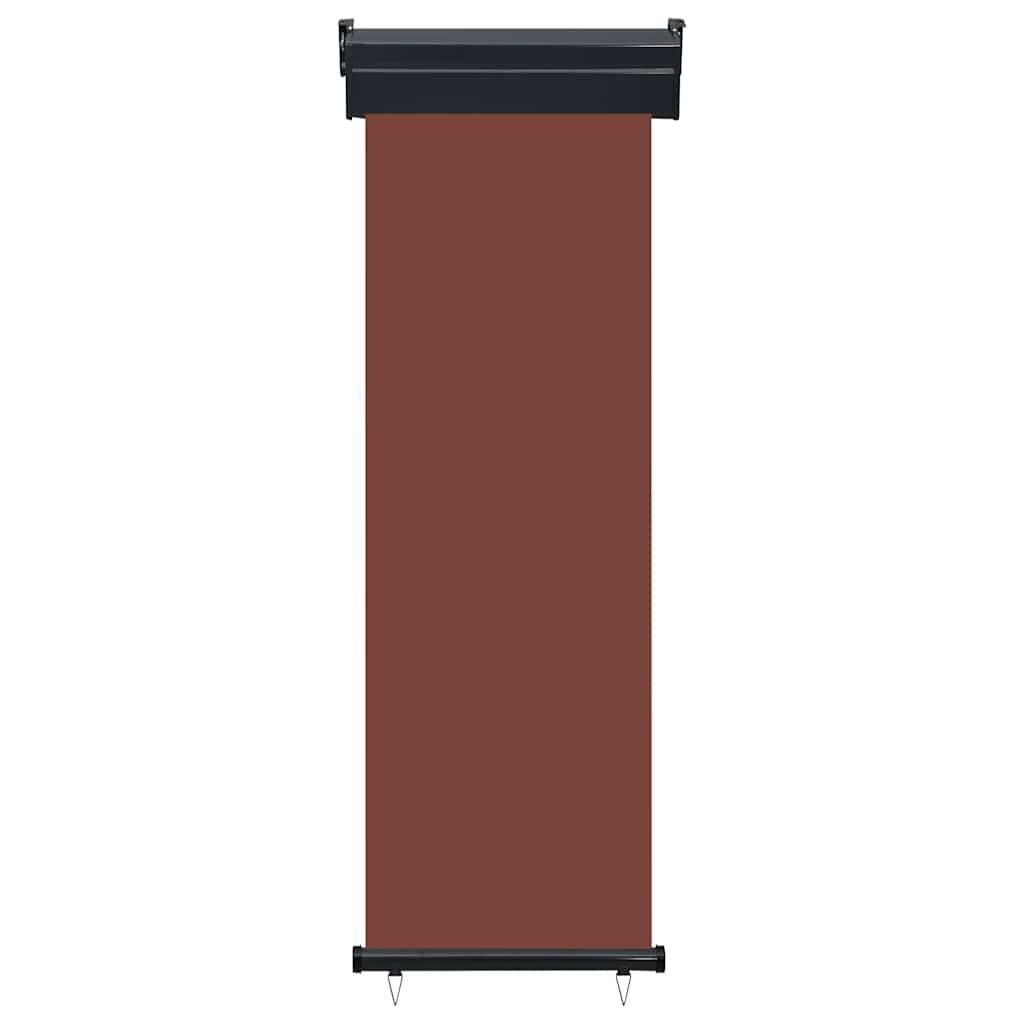vidaXL Balcony Side Awning 65x250 cm Brown