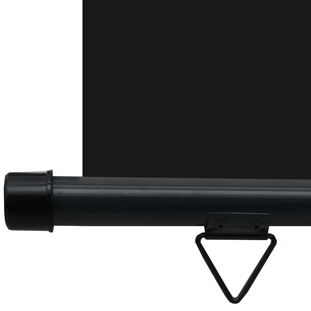 vidaXL Balcony Side Awning 85x250 cm Black