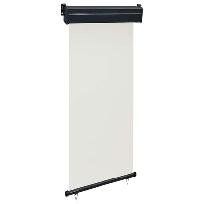 vidaXL Balcony Side Awning 85x250 cm Cream