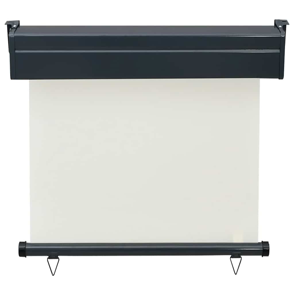 vidaXL Balcony Side Awning 85x250 cm Cream