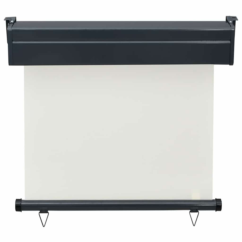 vidaXL Balcony Side Awning 85x250 cm Cream