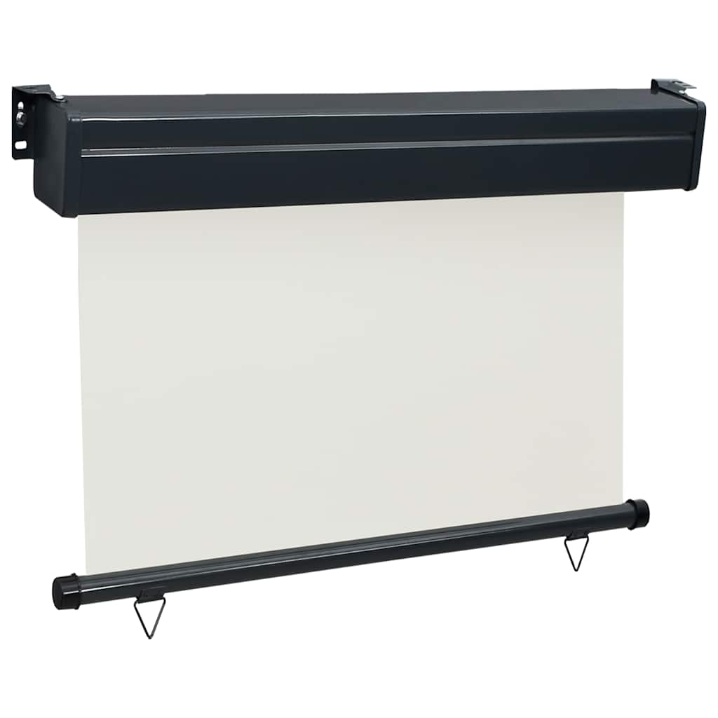 vidaXL Balcony Side Awning 85x250 cm Cream