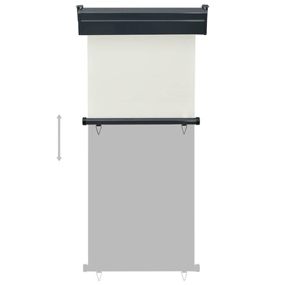 vidaXL Balcony Side Awning 85x250 cm Cream