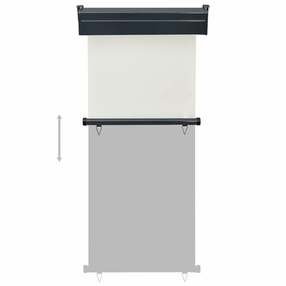 vidaXL Balcony Side Awning 85x250 cm Cream