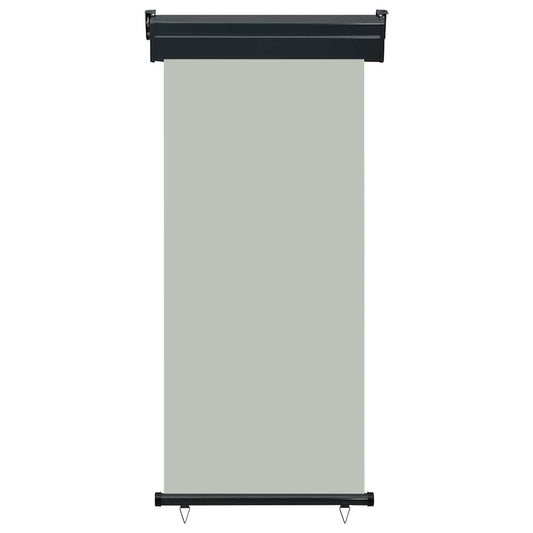 vidaXL Balcony Side Awning 85x250 cm Grey