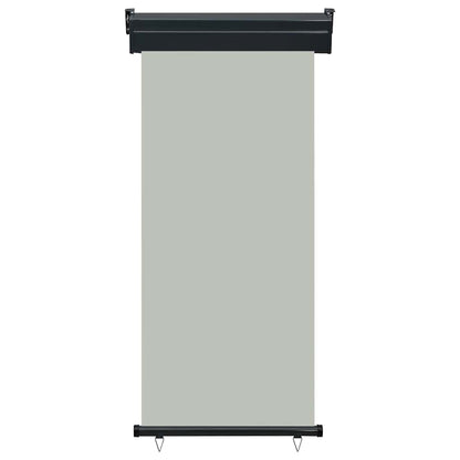 vidaXL Balcony Side Awning 85x250 cm Grey