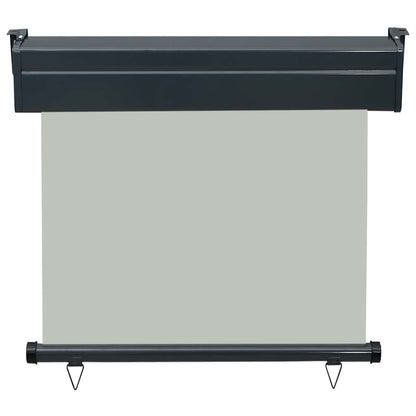 vidaXL Balcony Side Awning 85x250 cm Grey
