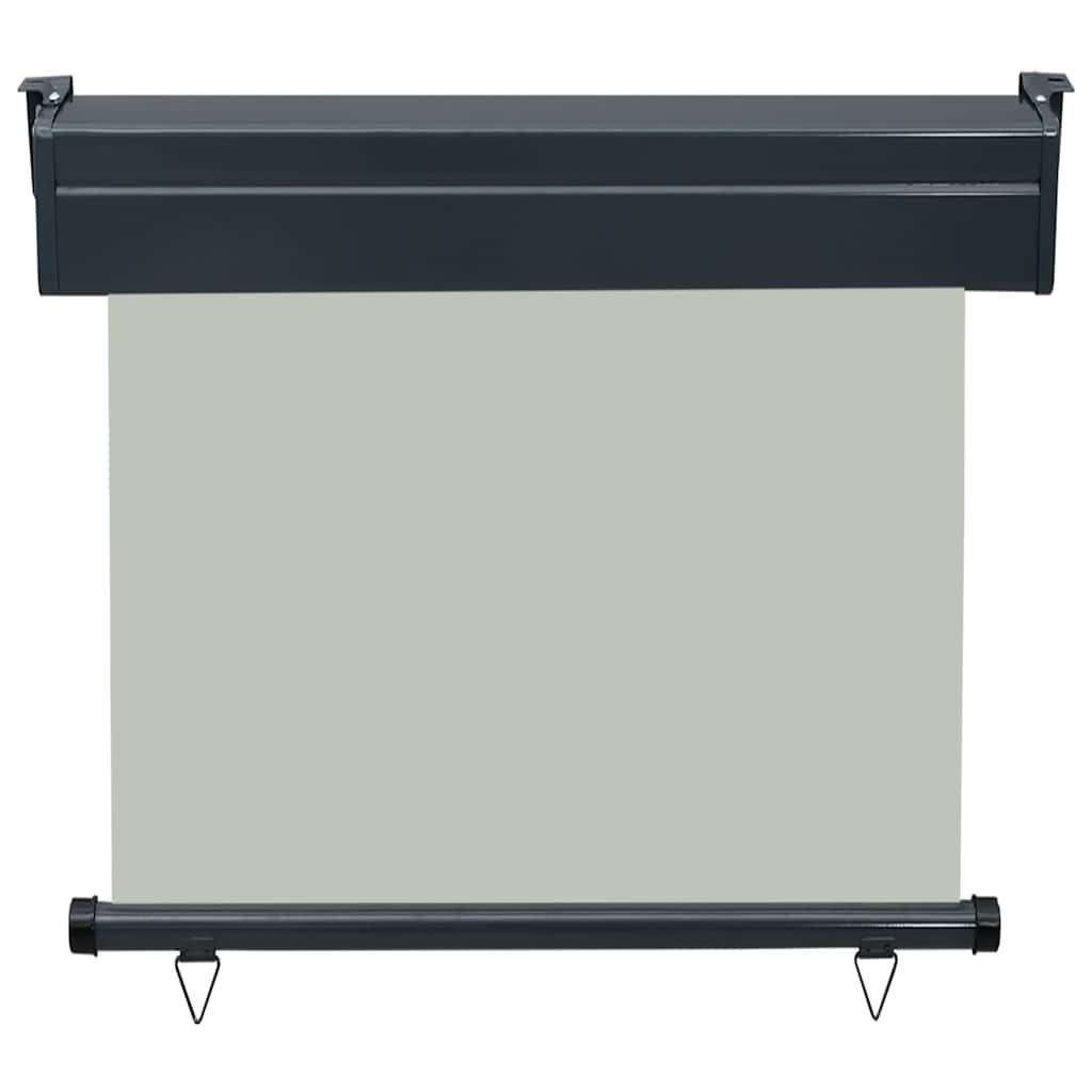 vidaXL Balcony Side Awning 85x250 cm Grey