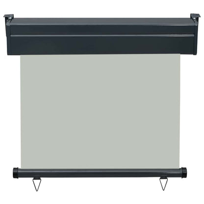 vidaXL Balcony Side Awning 85x250 cm Grey