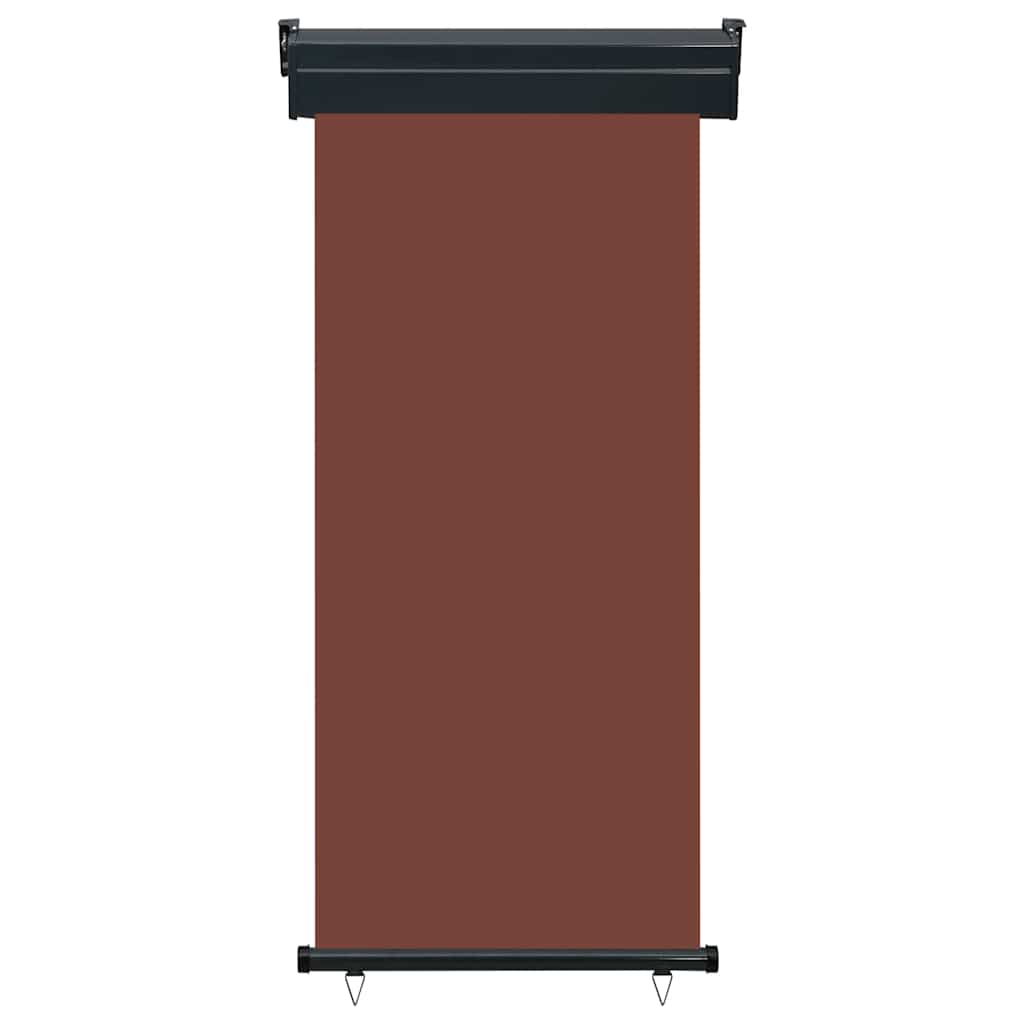vidaXL Balcony Side Awning 85x250 cm Brown