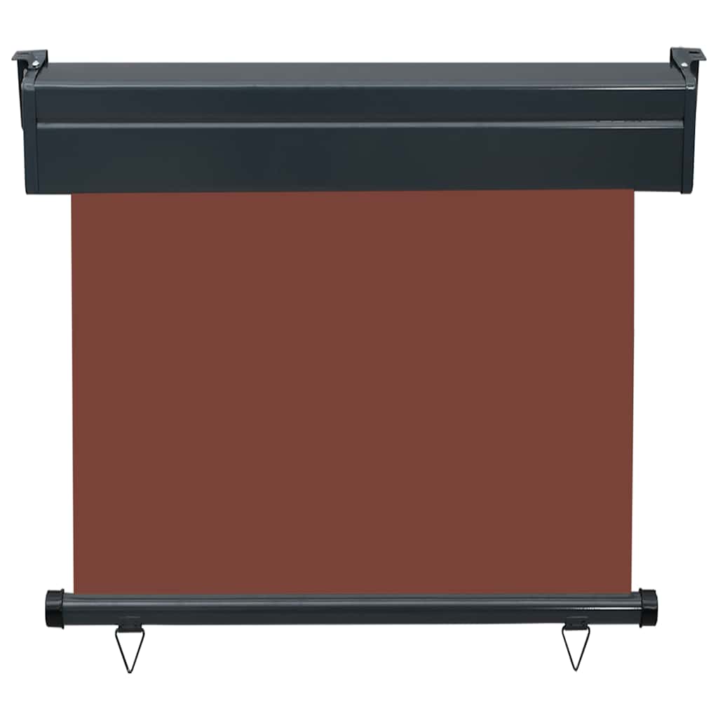 vidaXL Balcony Side Awning 85x250 cm Brown